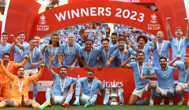 Manchester City FA Cup win